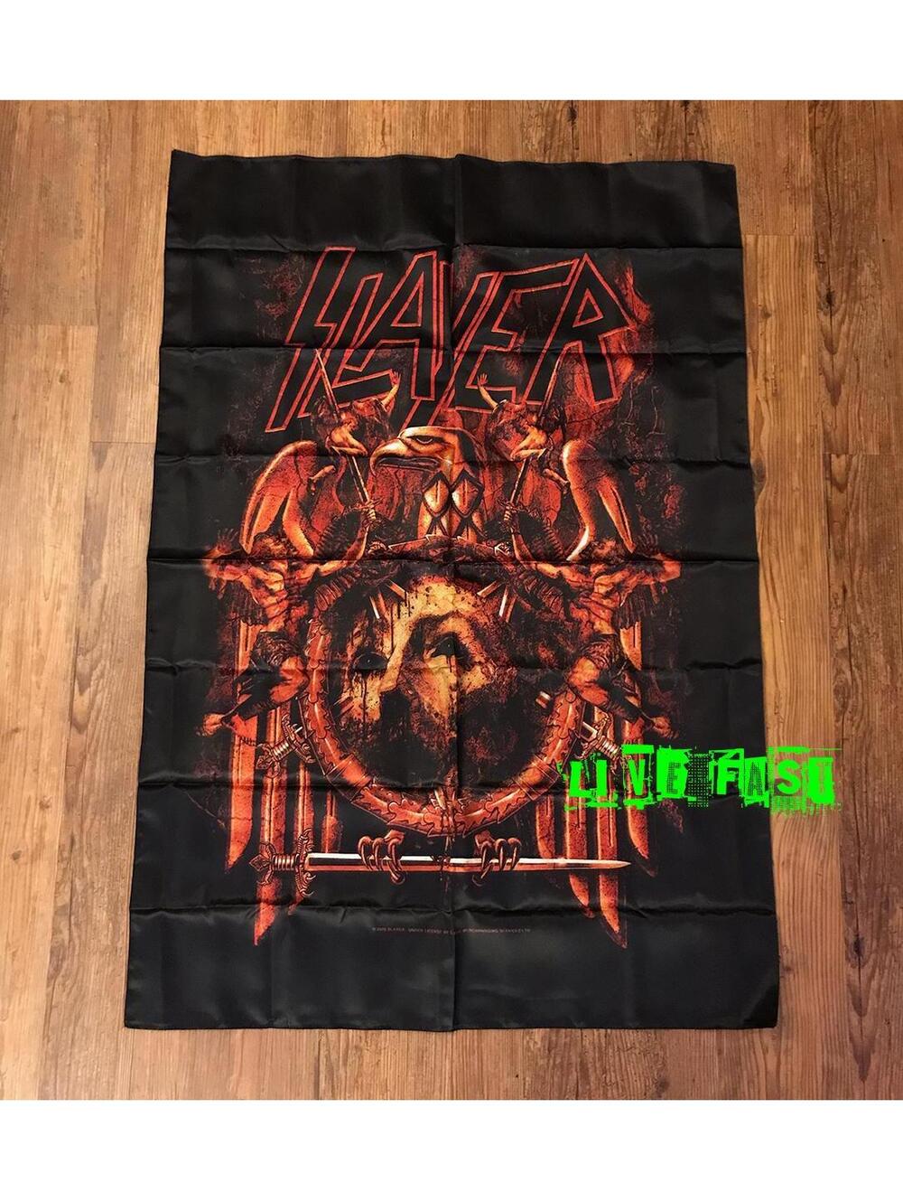 SLAYER - REPENTLESS FLAG Banner Tapestry Fabric Poster speed metal, thrash metal
